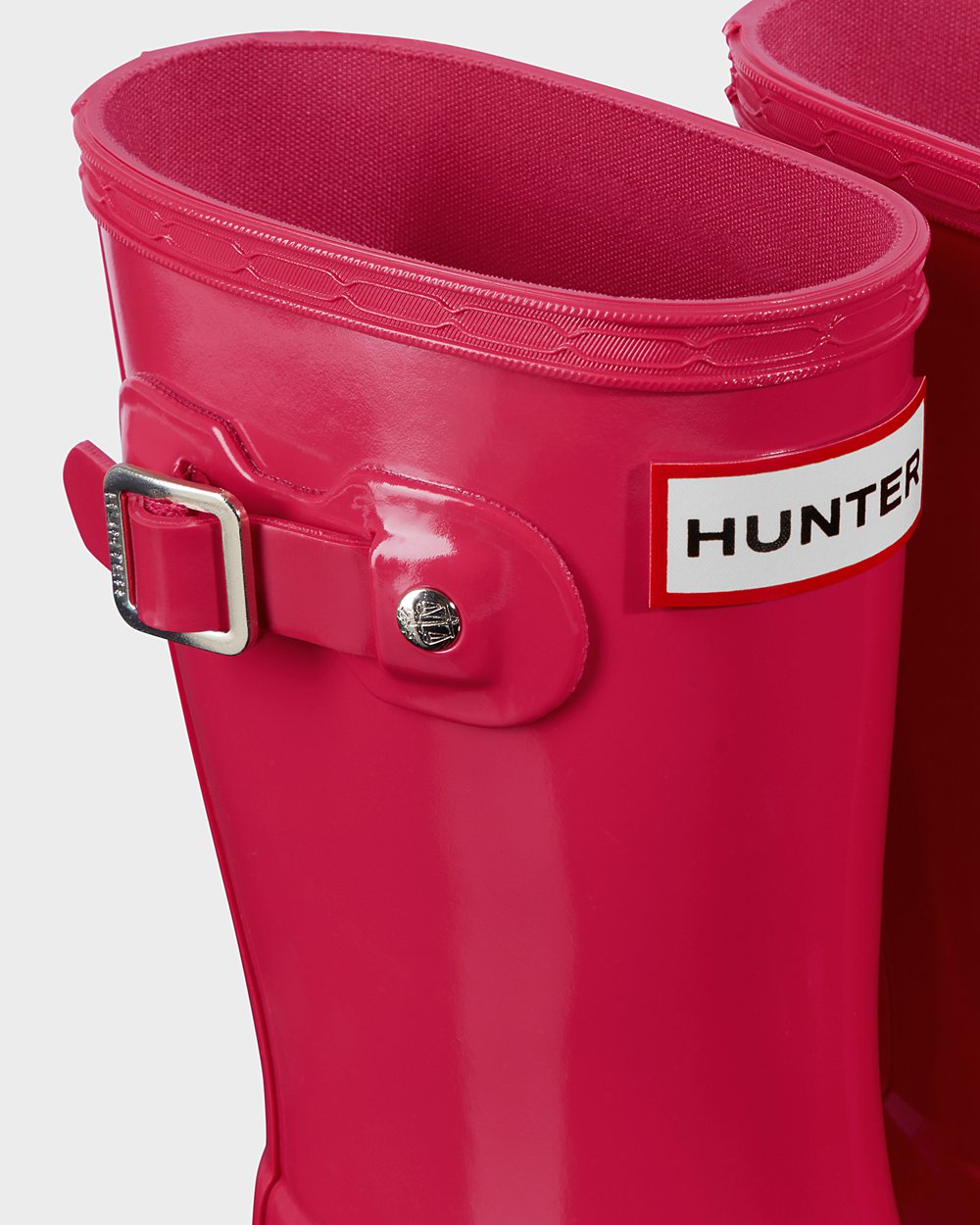 Kids Hunter Original Little Gloss - Rain Boots Pink - 7963-YMETK